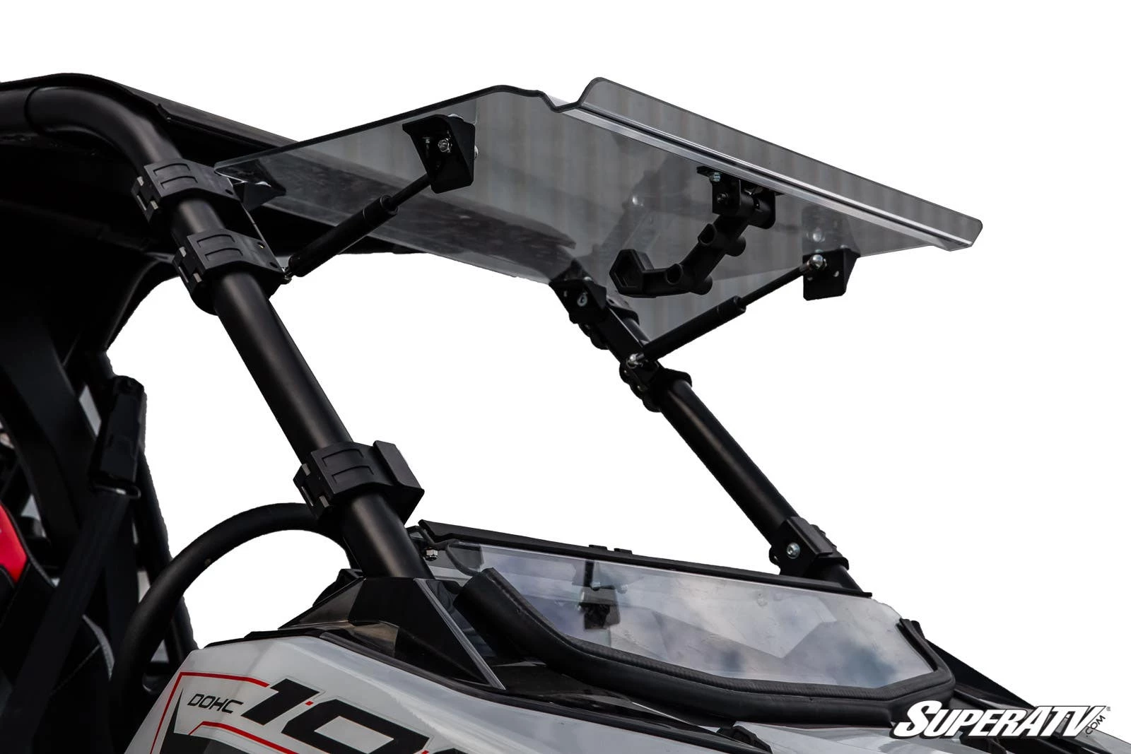 Super ATV POLARIS RS1 SCRATCH RESISTANT FLIP WINDSHIELD