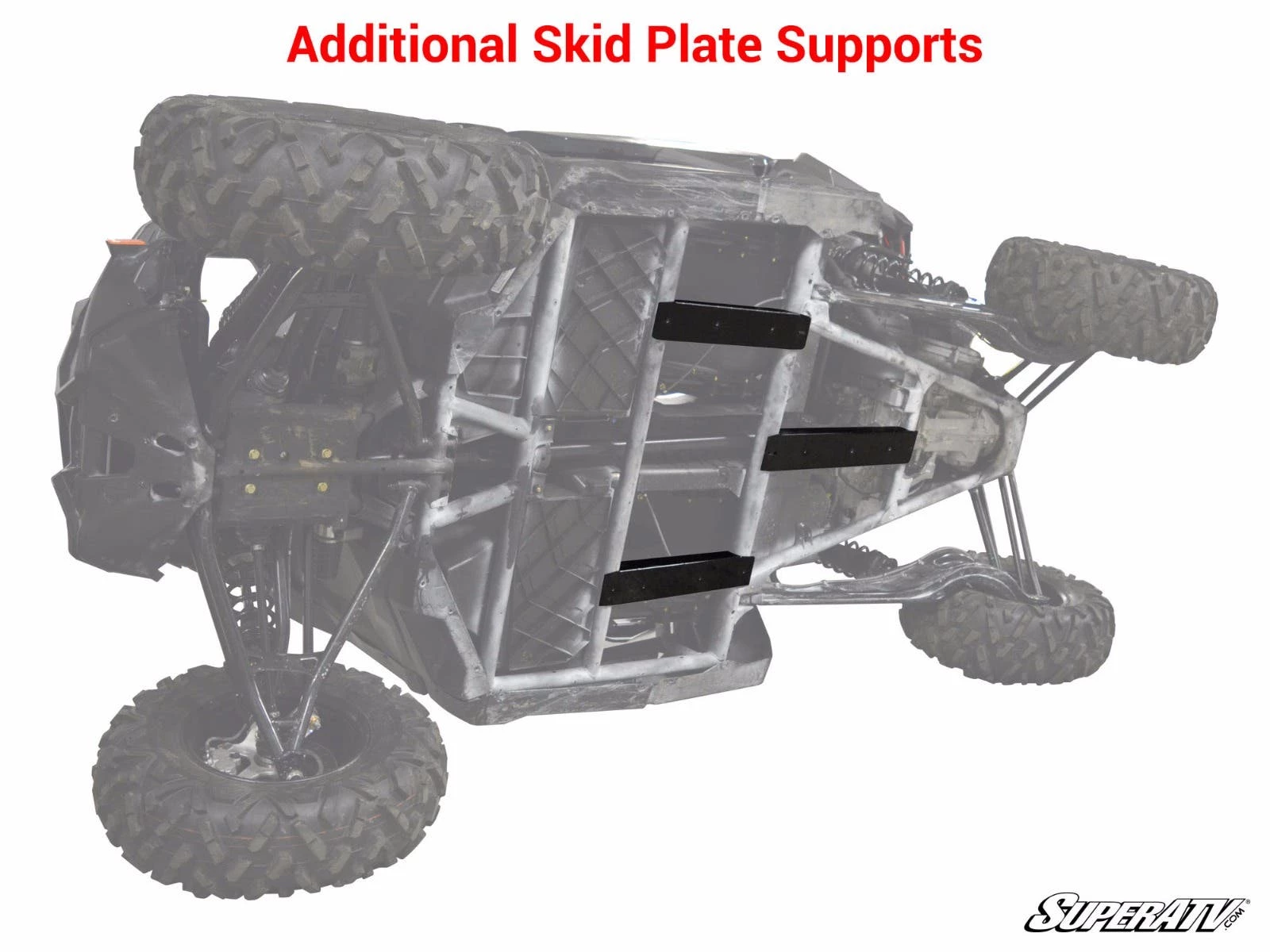 Super ATV CAN-AM MAVERICK X3 FULL SKID PLATE - Image 3