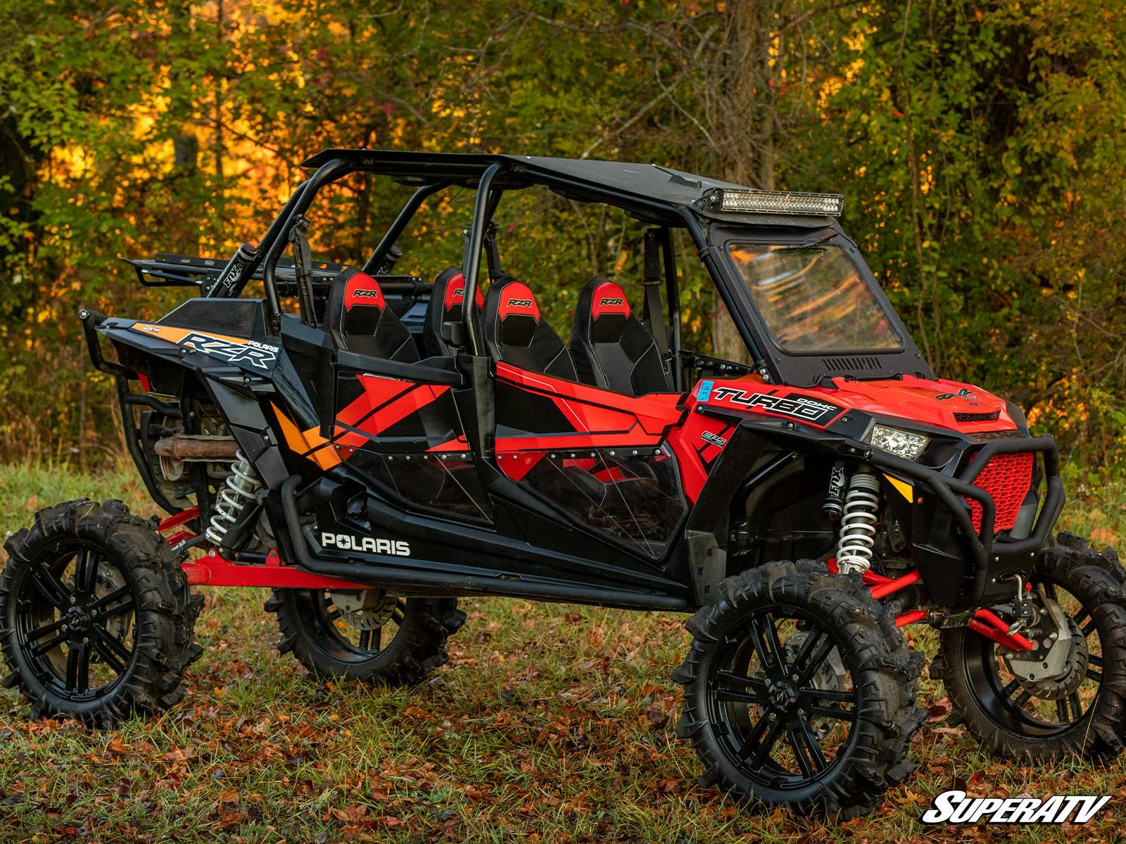 Super ATV POLARIS RZR S4 900 CLEAR LOWER DOORS - Image 30