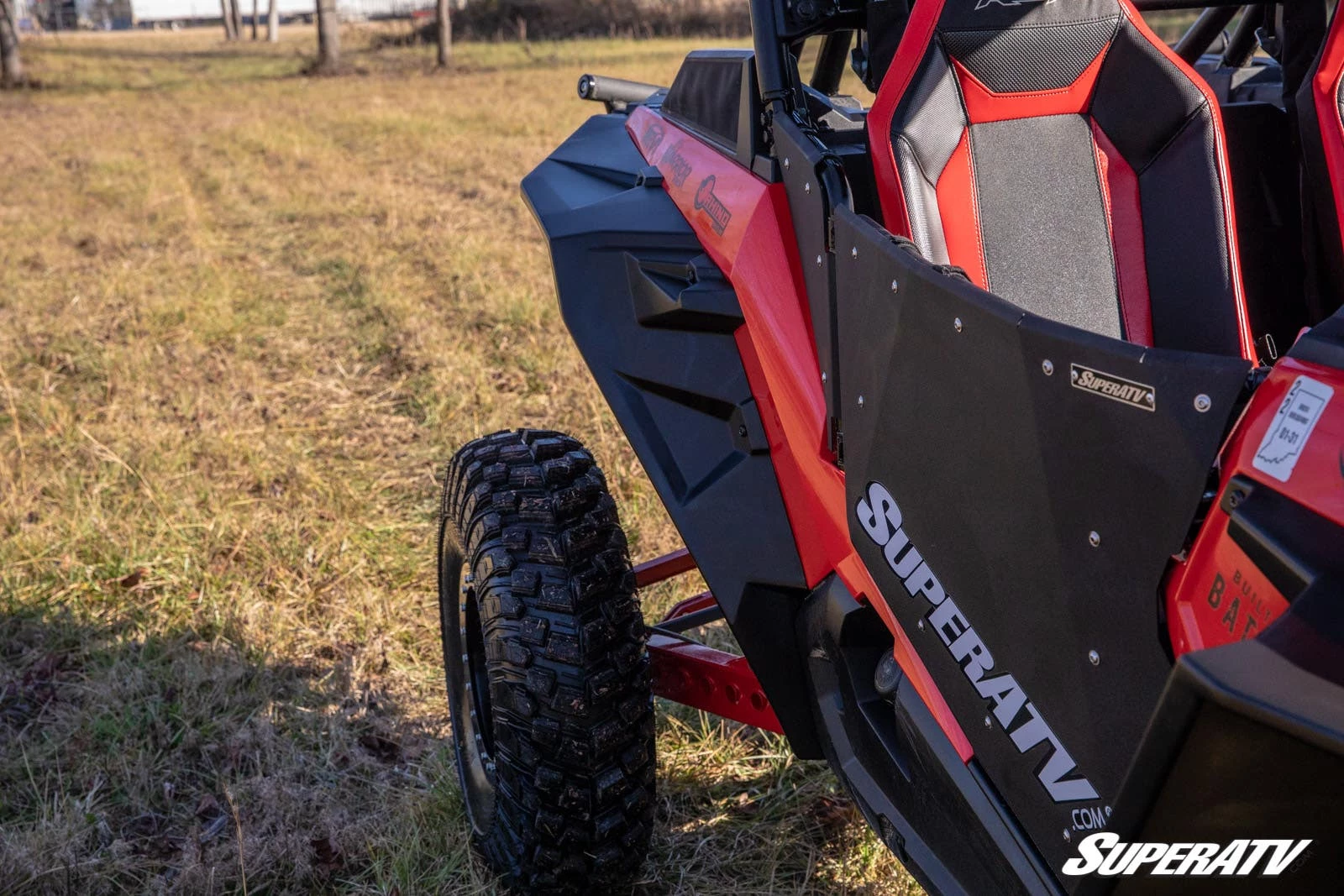 Super ATV POLARIS RZR XP TURBO FENDER FLARES - Image 14