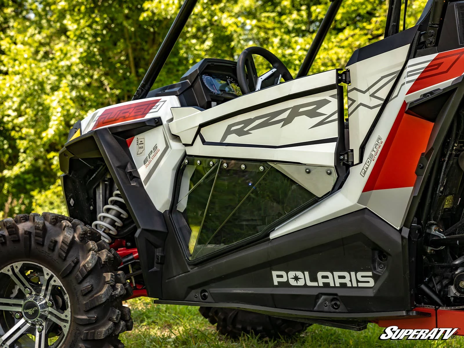 Super ATV POLARIS RZR S4 900 CLEAR LOWER DOORS - Image 18