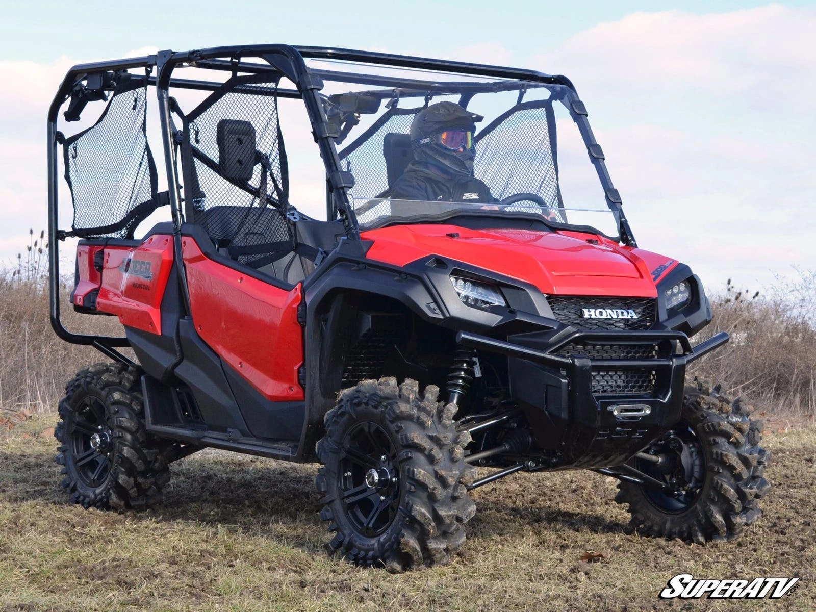 Super ATV HONDA PIONEER 1000 FULL WINDSHIELD - Image 5