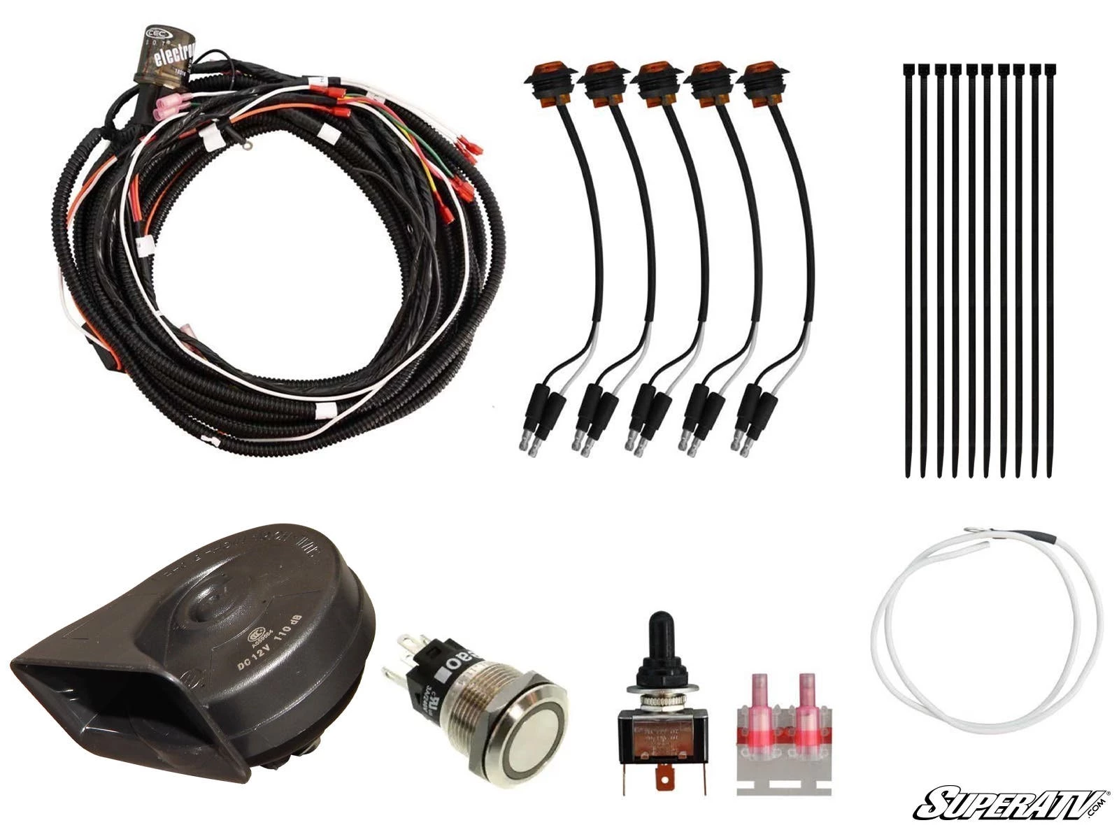 Super ATV POLARIS RZR S 1000 PLUG & PLAY TURN SIGNAL KIT - Image 11