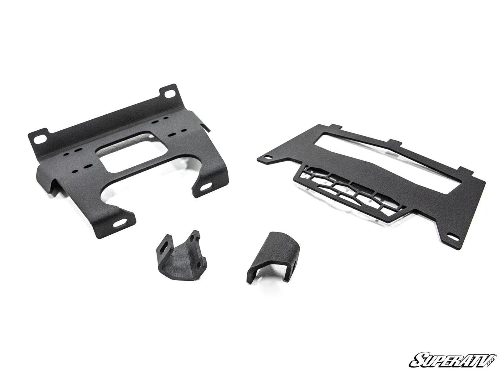 Super ATV POLARIS RZR S 1000 WINCH MOUNTING PLATE - Image 11