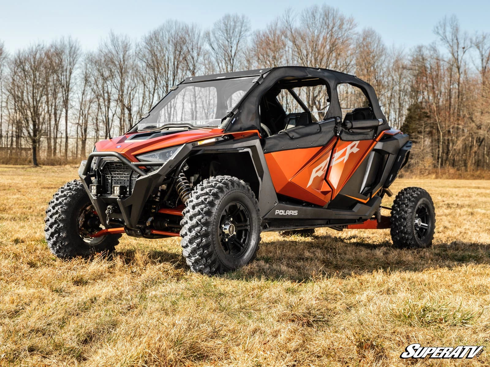 Super ATV POLARIS RZR TURBO R 4 PRIMAL SOFT CAB ENCLOSURE UPPER DOORS - Image 18