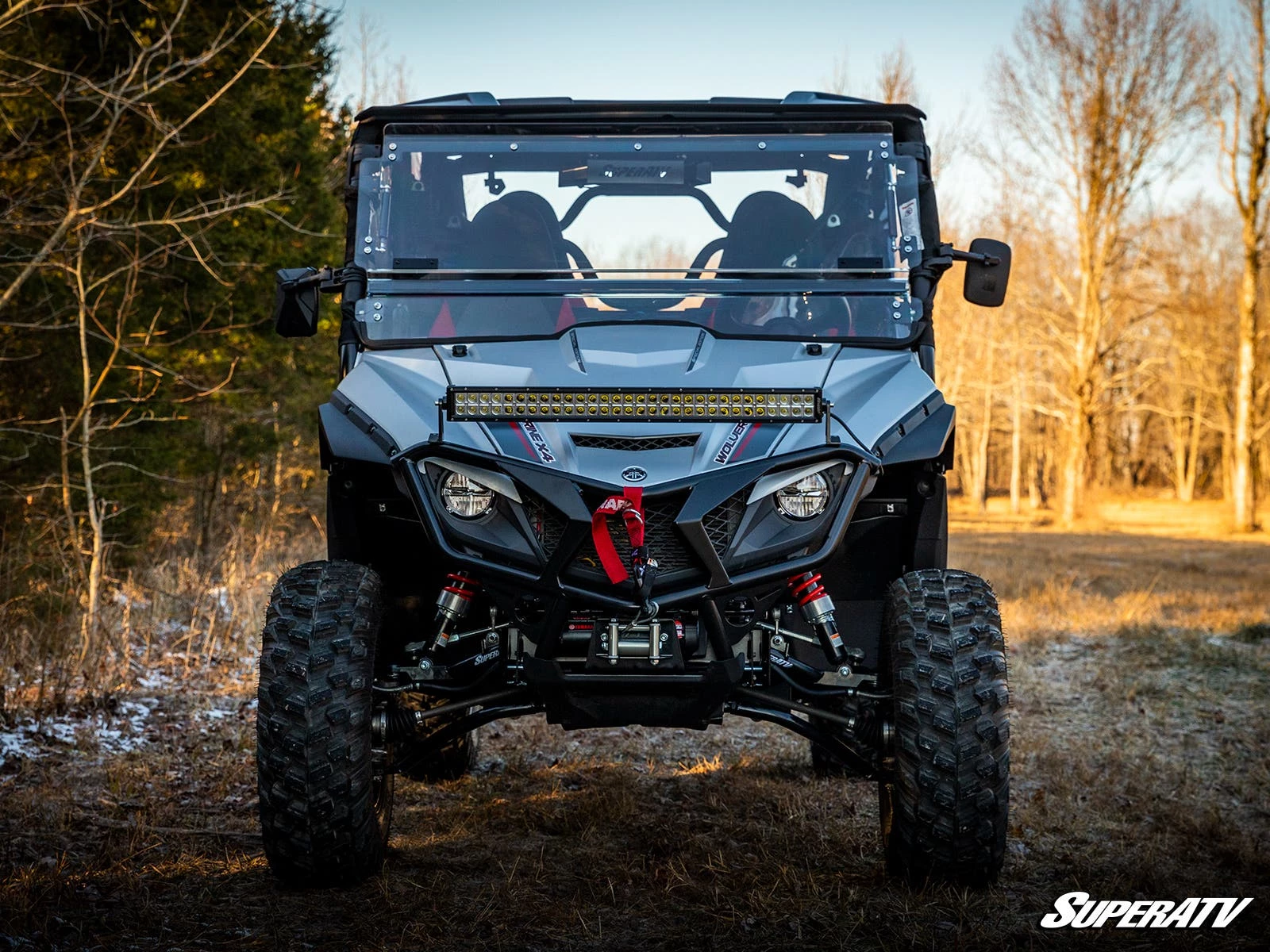 Super ATV YAMAHA WOLVERINE X4 HIGH CLEARANCE 1.5" FORWARD OFFSET A-ARMS - Image 4