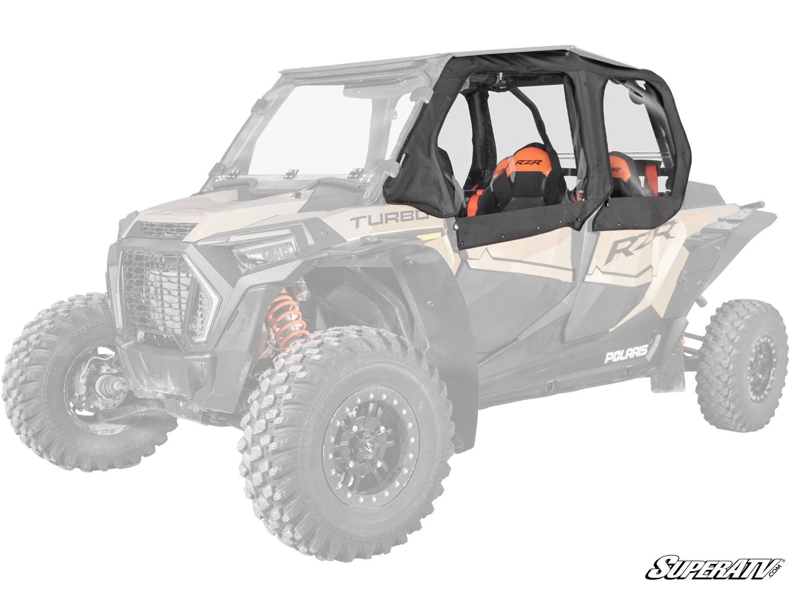 Super ATV POLARIS RZR S4 1000 PRIMAL SOFT CAB ENCLOSURE UPPER DOORS - Image 12