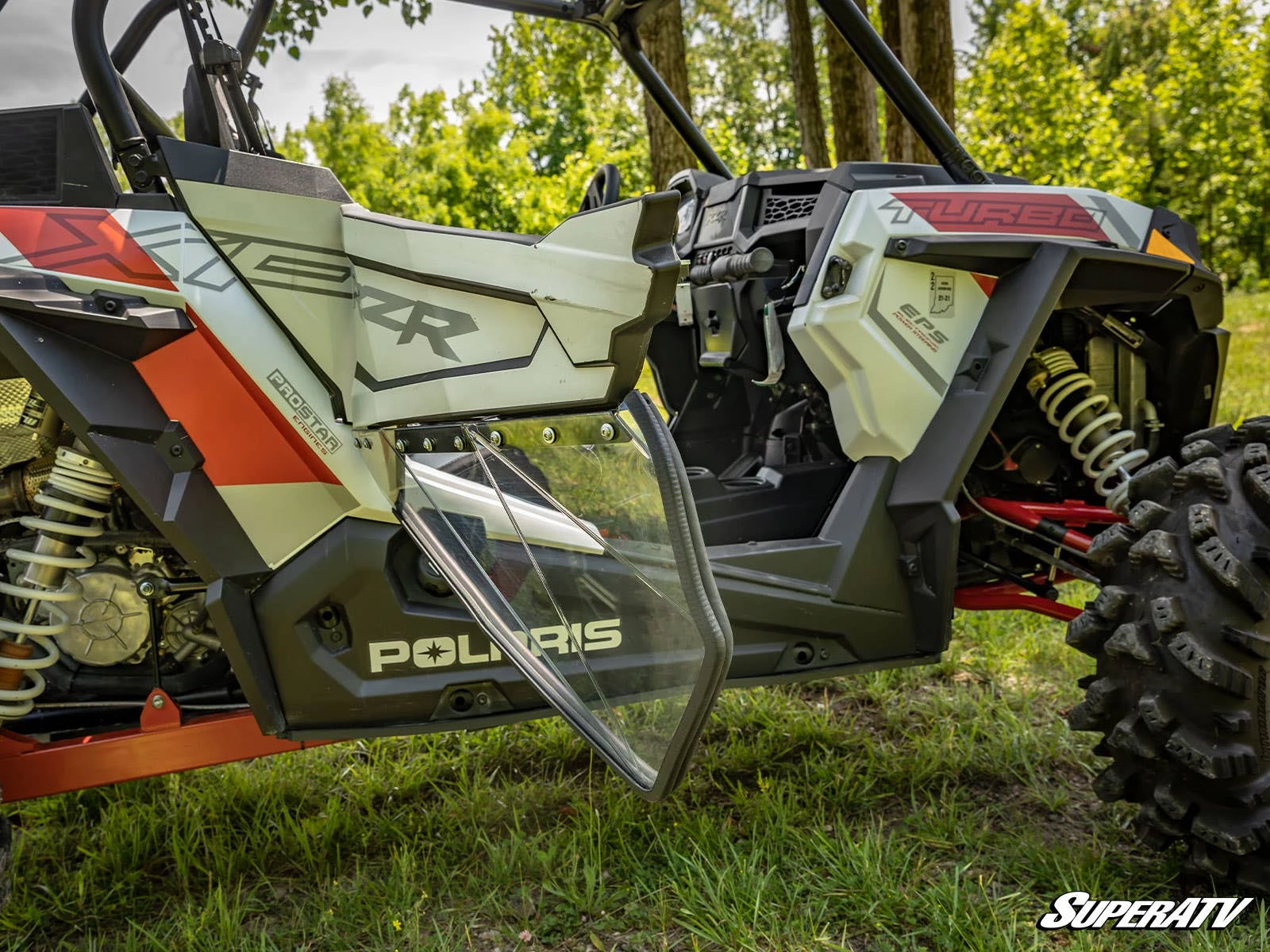 Super ATV POLARIS RZR S4 900 CLEAR LOWER DOORS - Image 10