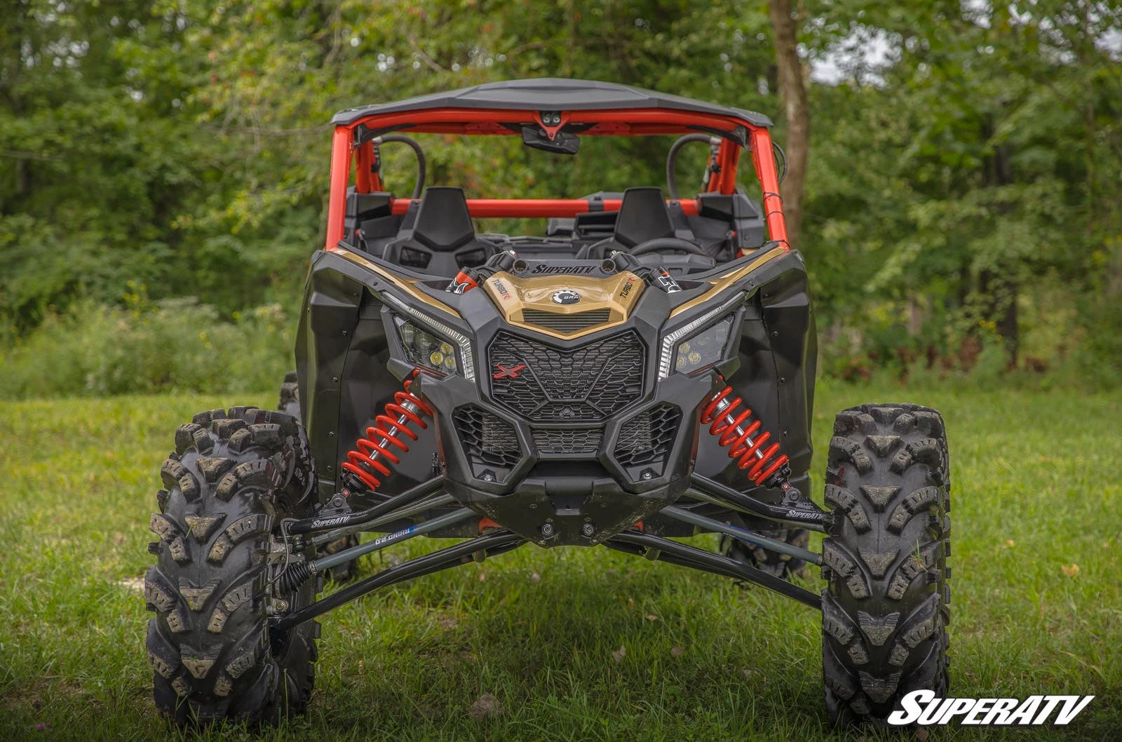 Super ATV CAN-AM MAVERICK X3 SHOCK TOWER BRACE 4 Super ATV CAN-AM MAVERICK X3 SHOCK TOWER BRACE - Image 4