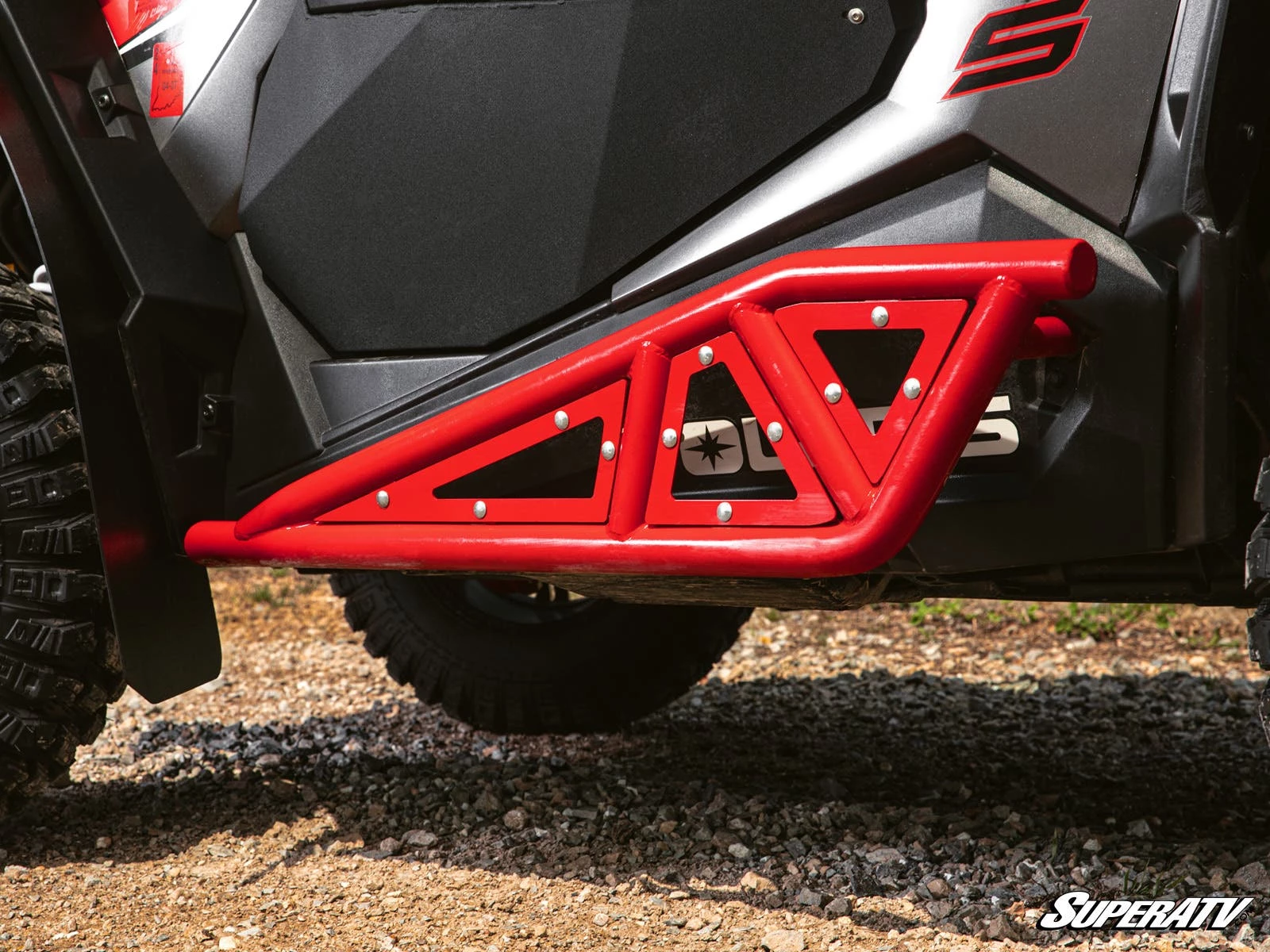 Super ATV POLARIS RZR TRAIL S 900 HEAVY-DUTY TUBE ROCK SLIDERS - Image 11