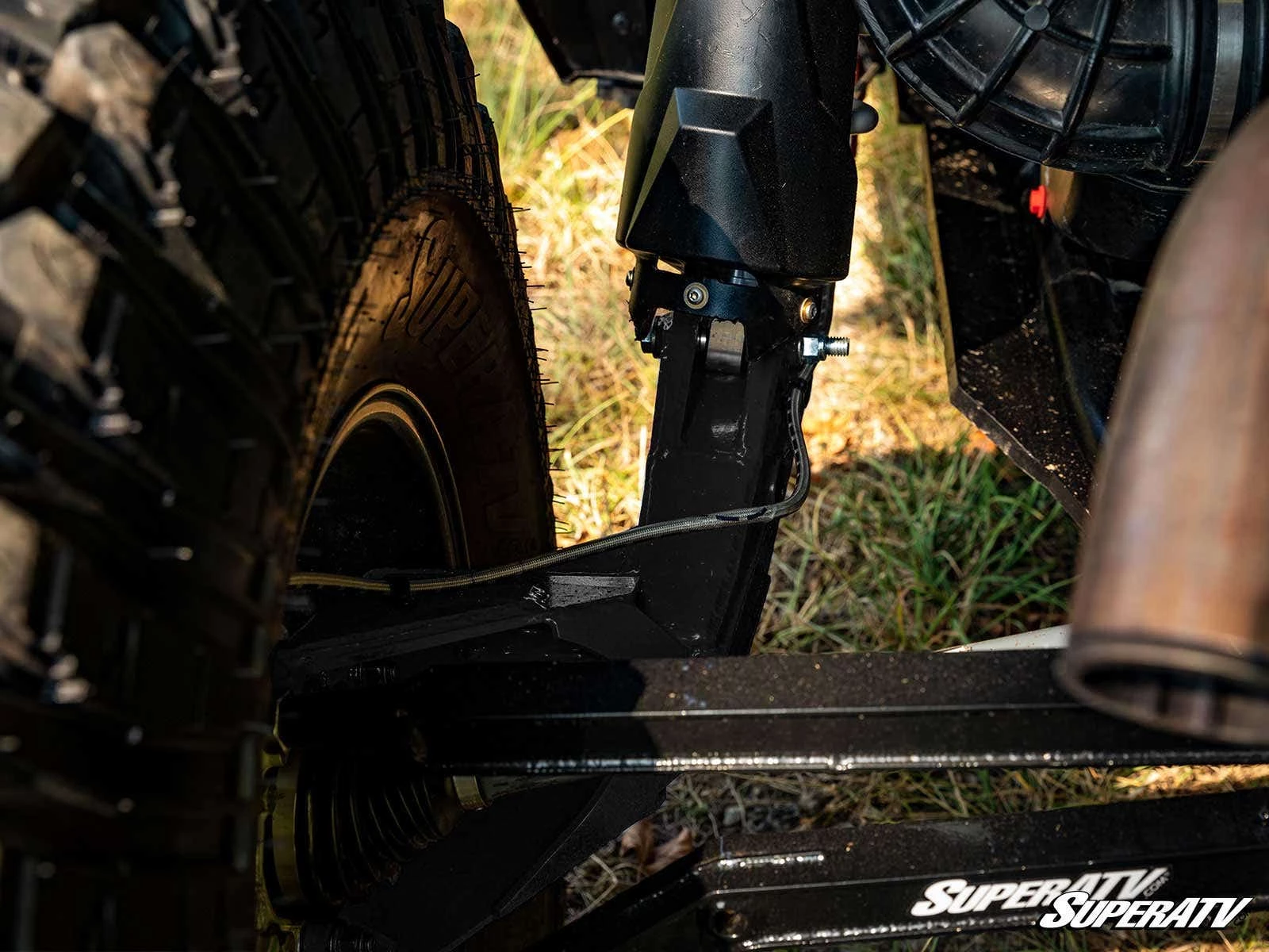 Super ATV POLARIS RZR XP TURBO HIGH CLEARANCE REAR TRAILING ARMS - Image 7