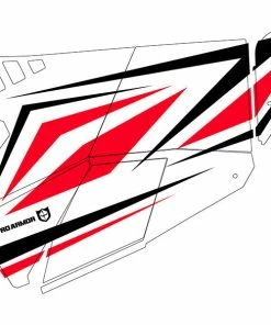 Pro Armor 2019 RZR XP1K Stealth Door Graphic White Lightning Dynamix