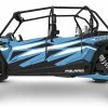 Pro Armor 2019 RZR XP4 Traditional Door Graphic Sky Blue & Ride Command