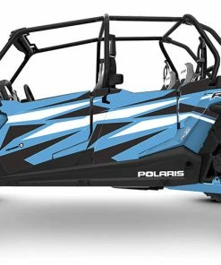 Pro Armor 2019 RZR XP4 Traditional Door Graphic Sky Blue & Ride Command