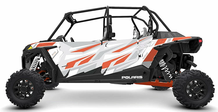 Pro Armor 2019 RZR XP4 Turbo Stealth Door Graphic Matte White Pearl - Image 2