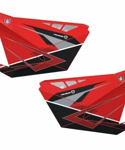 Pro Armor 2020 RZR Pro XP Door Graphic Red/Titanium